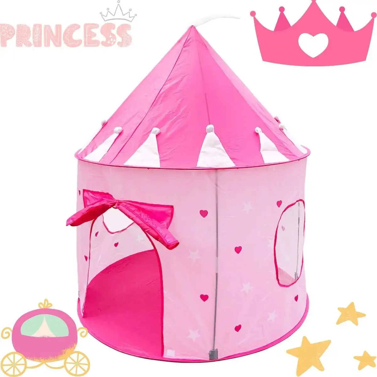 Barraca Castelo Das Princesas Infantil Menina Dm Toys Grande thumbnail 2