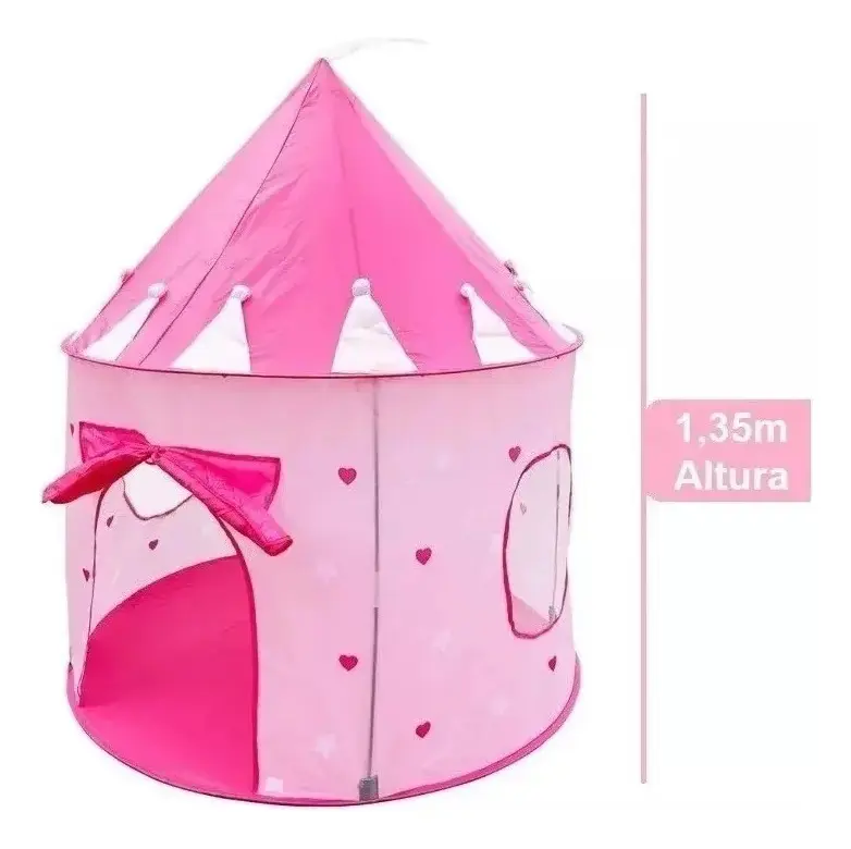 Barraca Castelo Das Princesas Infantil Menina Dm Toys Grande thumbnail 5
