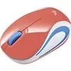 Mini Mouse sem fio Logitech M187 com Design Ambidestro, Conexão USB e Pilha Inclusa - Coral - 1