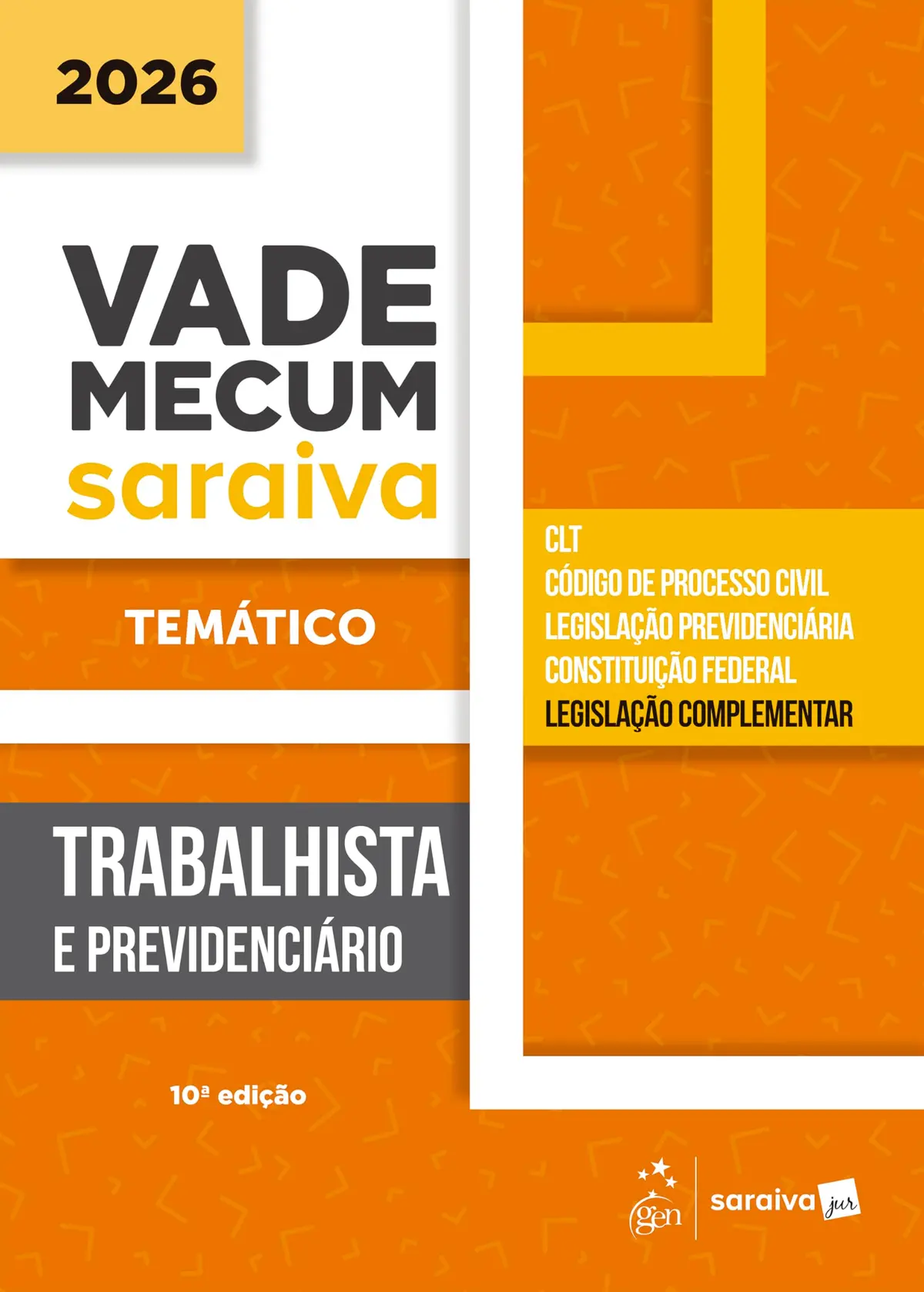 Vade Mecum Trabalhista e Previdenciário - Temático - 10ª Edição 2026