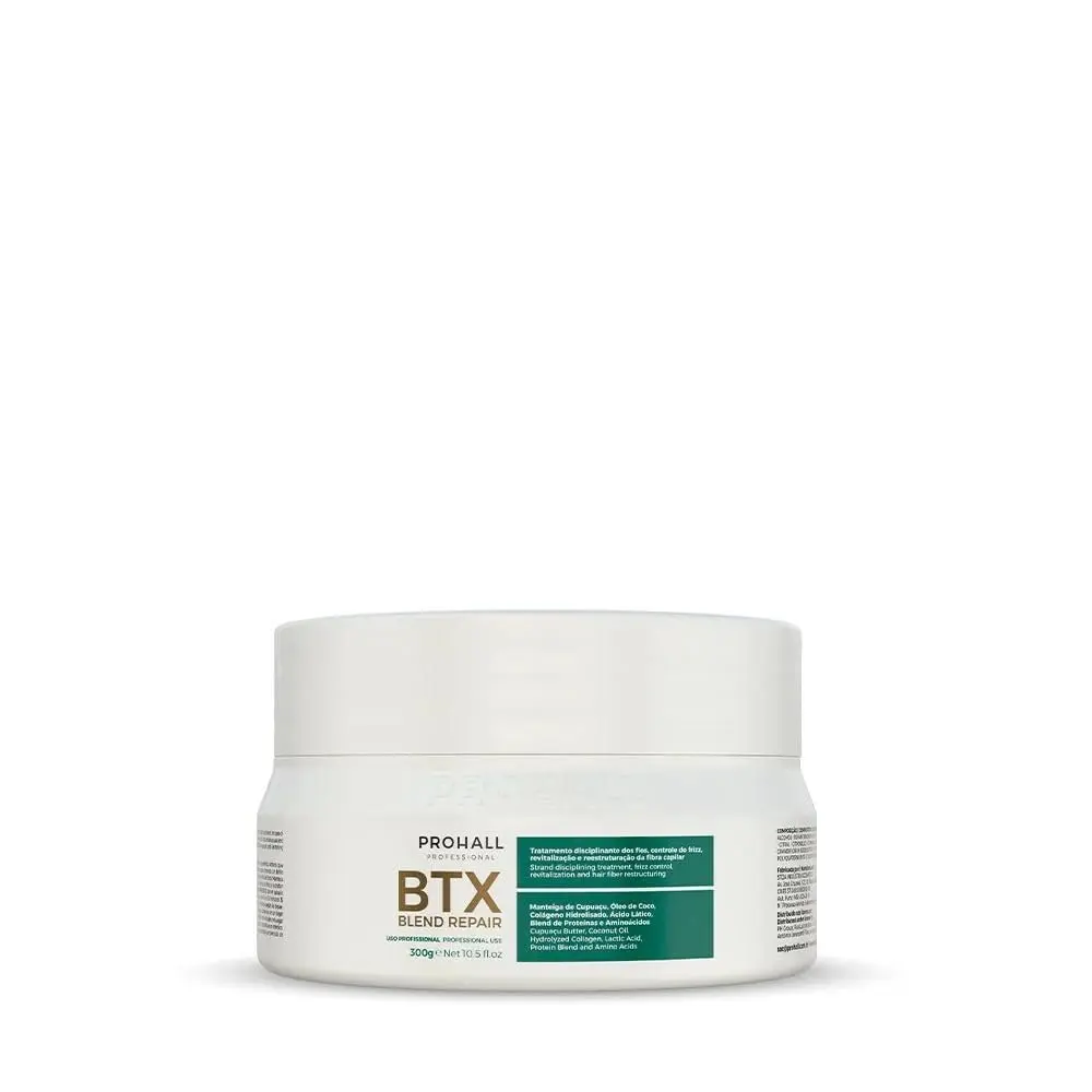 Prohall Btx Blend Repair 300g - Botox Capilar Profissional para Tratamento Capilar, 1 Unidade