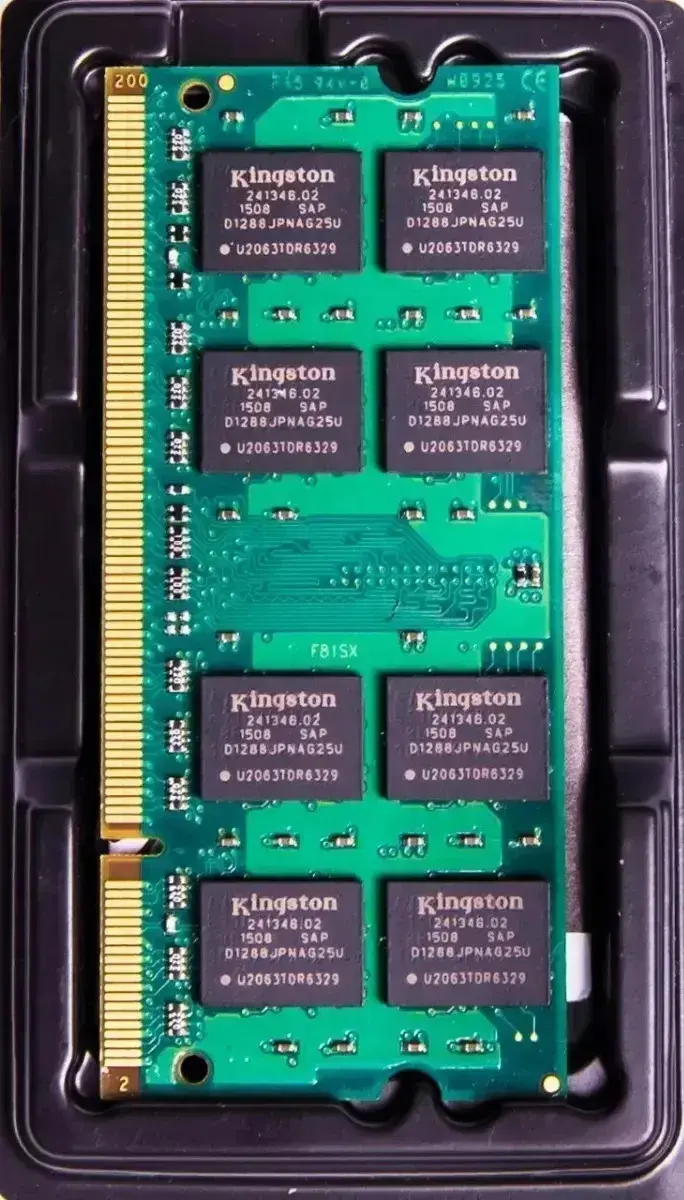 Memória Kingston Ddr3l 8gb 1600 Mhz Cor Verde thumbnail 4