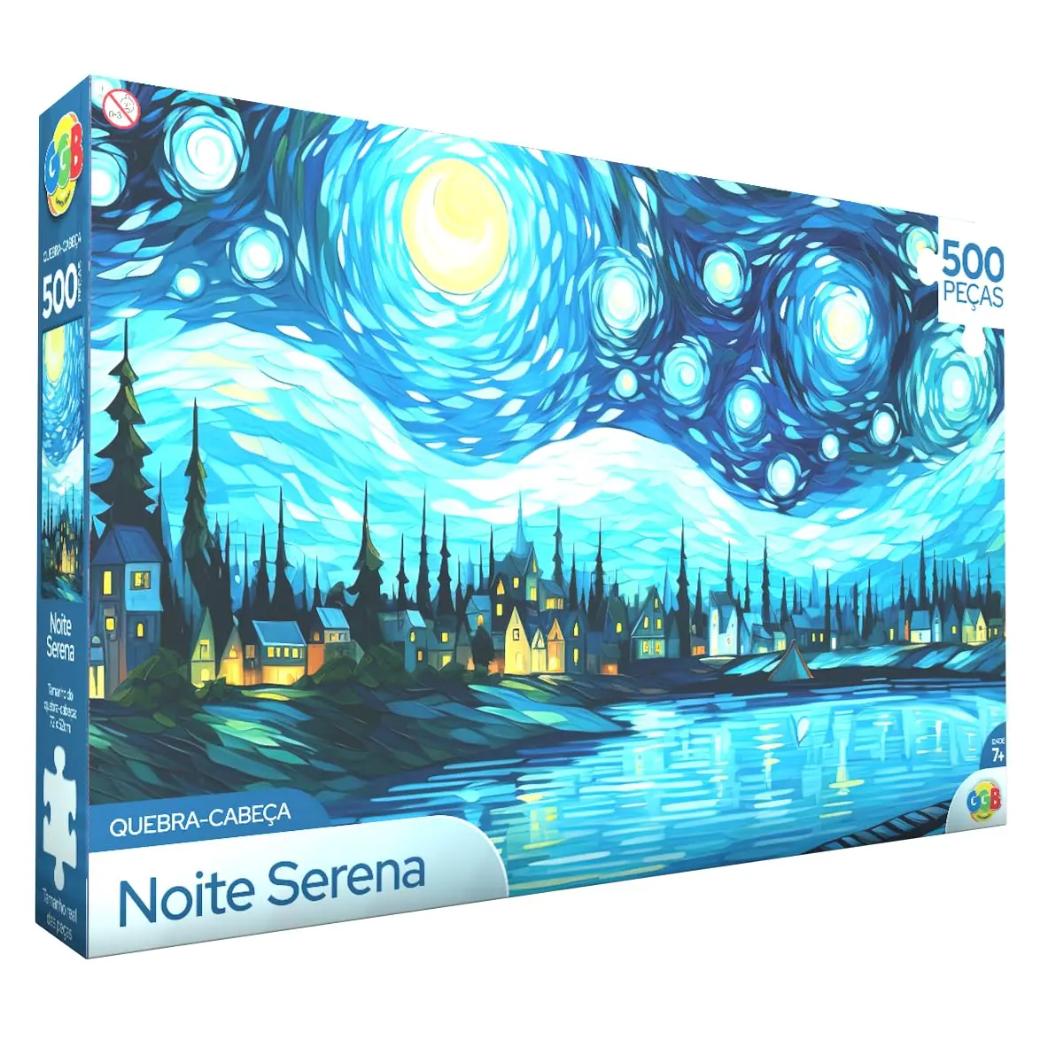 GGB Quebra-Cabeça Noite Serena 500 Peças