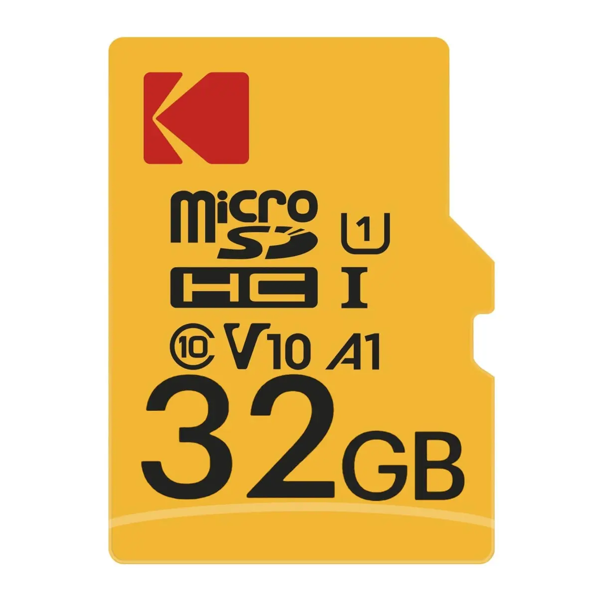 KODAK Cartão MicroSDHC Classe 10 UHS-I U1 de 32 GB com Adaptador Velocidade de Gravação 10x - 1