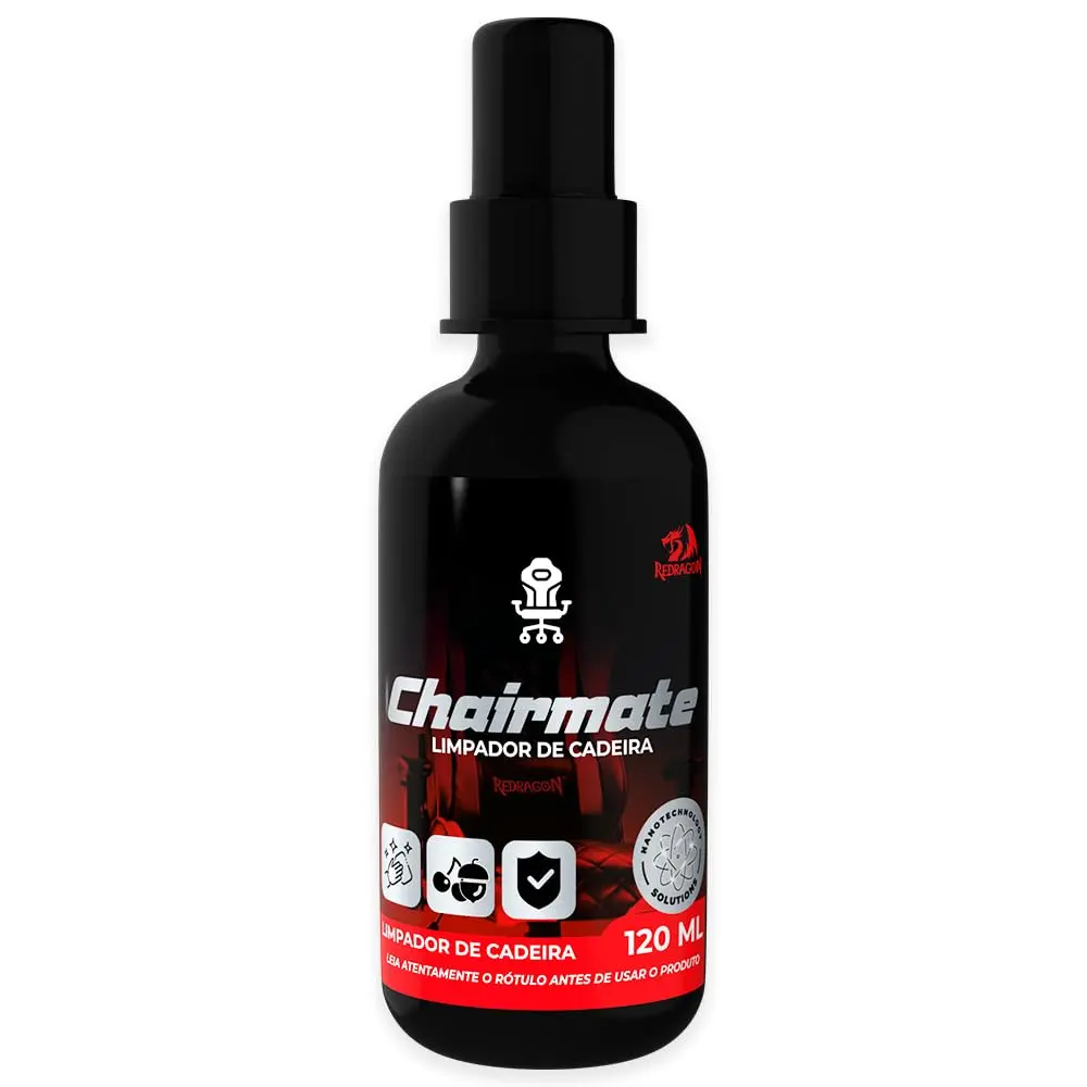 Redragon Chairmate – Solução Nano para Limpeza de Cadeiras Gamer