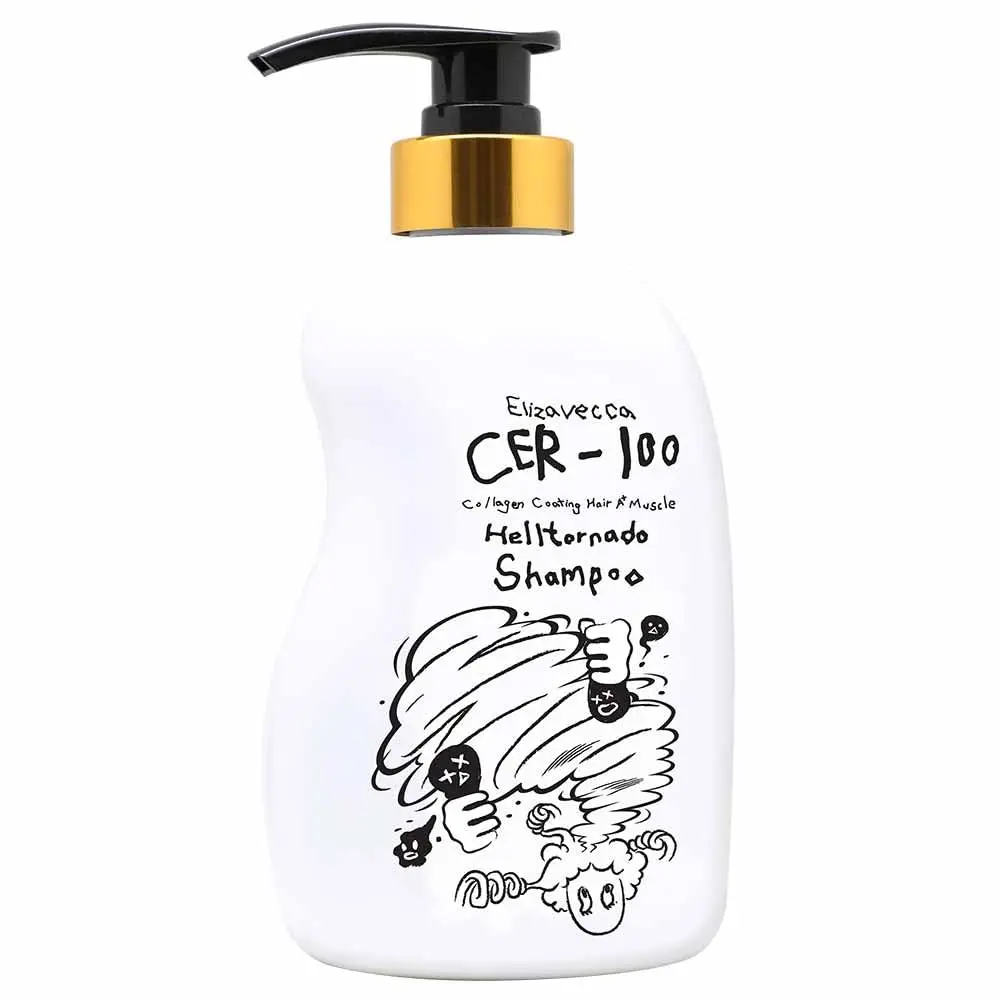 Elizavecca CER-100 Tratamento para Couro Cabeludo com Colágeno A+ Muscle Tornado - Shampoo 500ml
