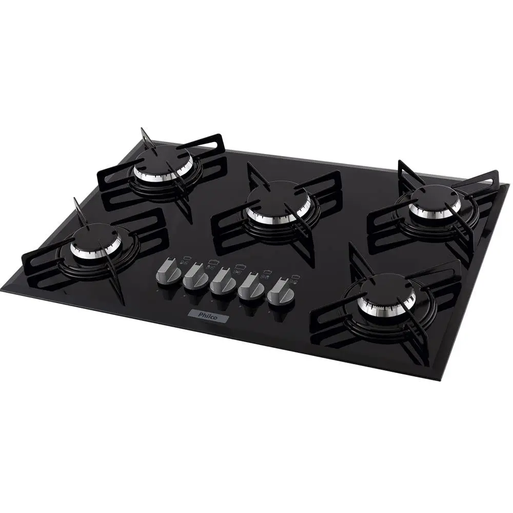 Cooktop a Gás Philco 5 Queimadores Cook Chef Bivolt