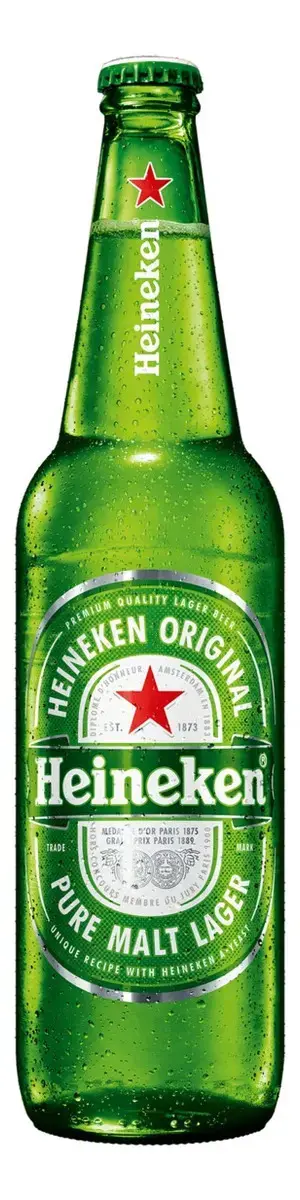 Cerveja Heineken Premium Puro Malte Lager de 600 mL Garrafa