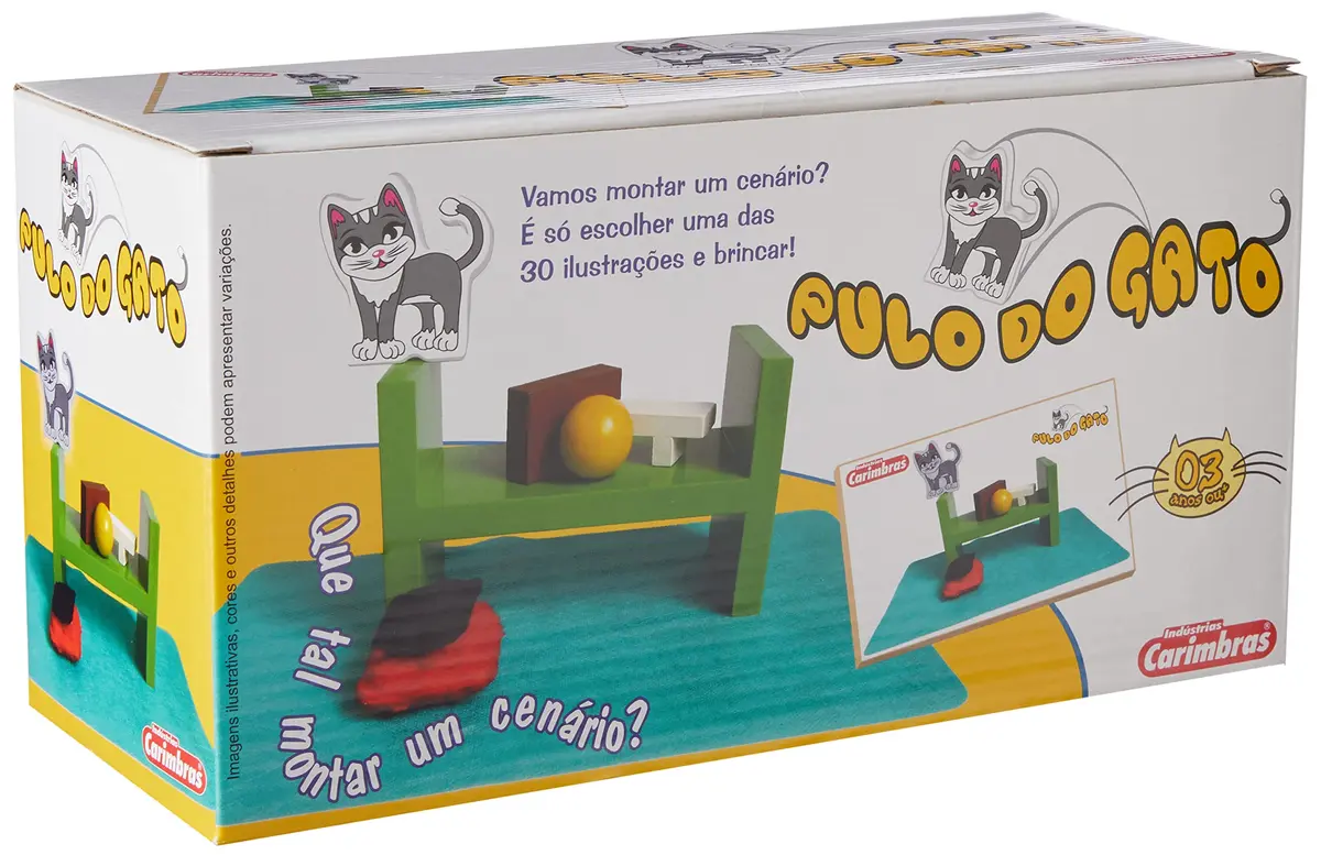 Brinquedo Educativo Pulo do Gato