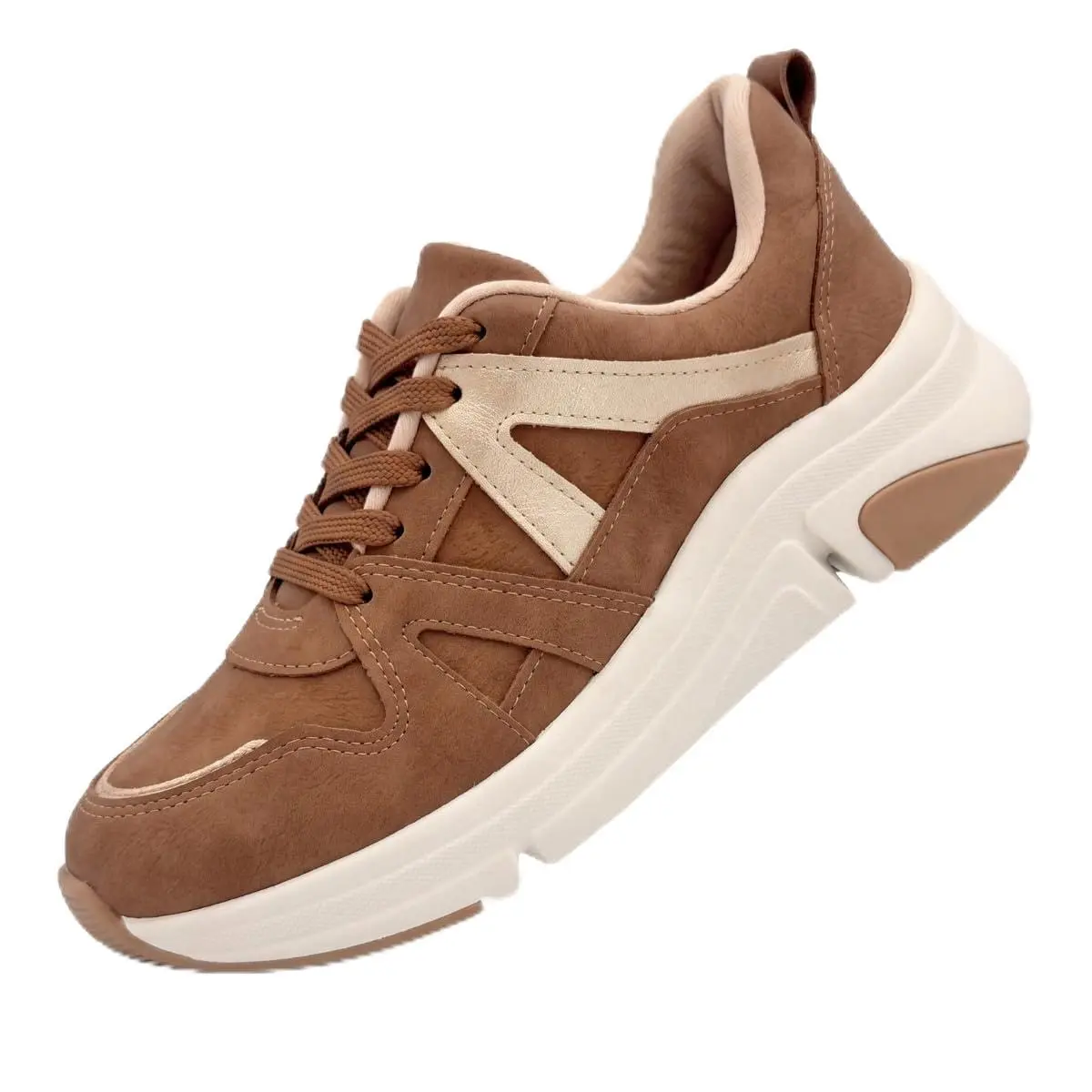 Tênis Feminino Modare Napa Veluna Casual Confortável Leve