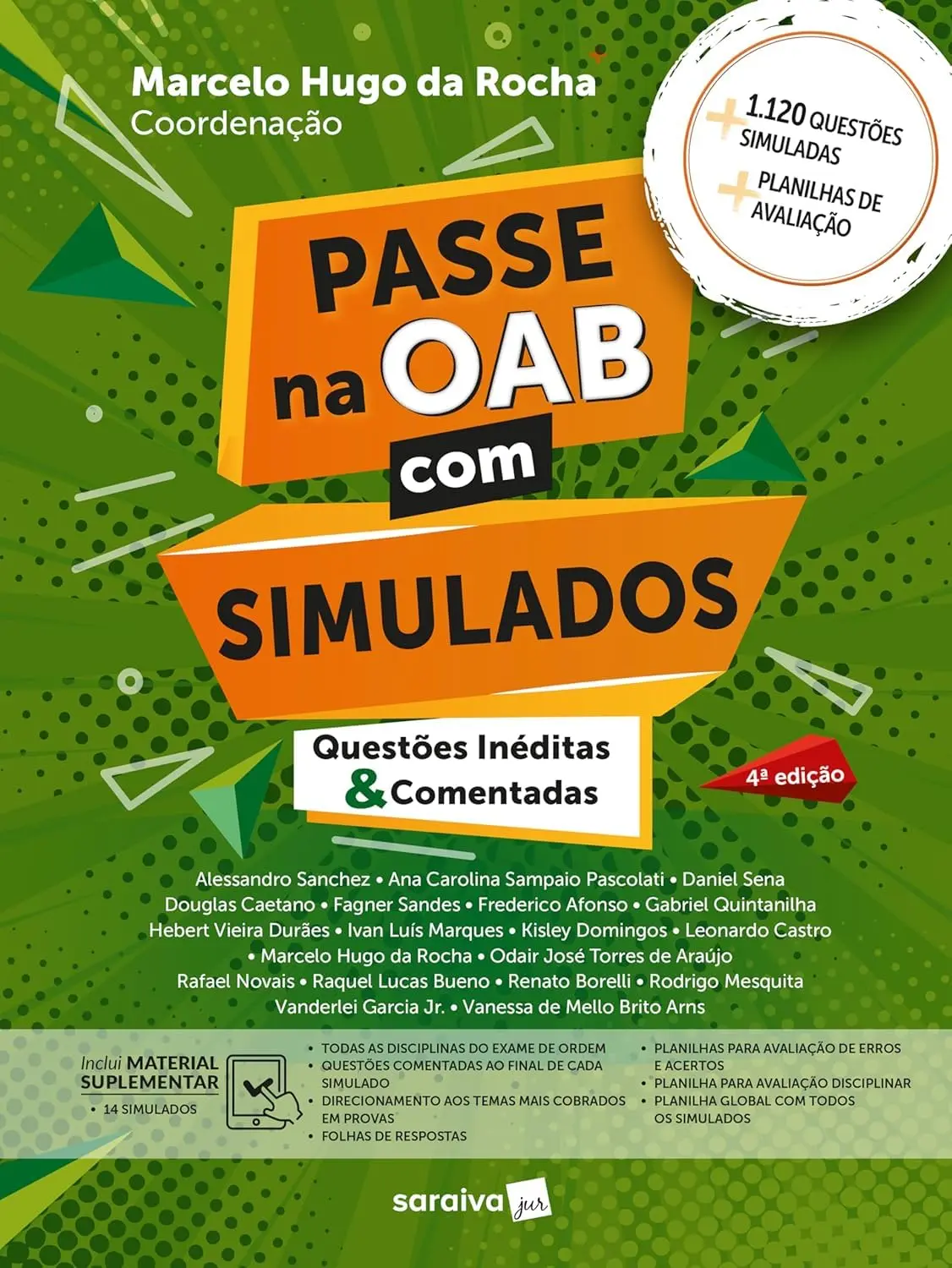 Passe Na Oab Com Simulados - Questões Inéditas e Comentadas - 4ª Edição 2025