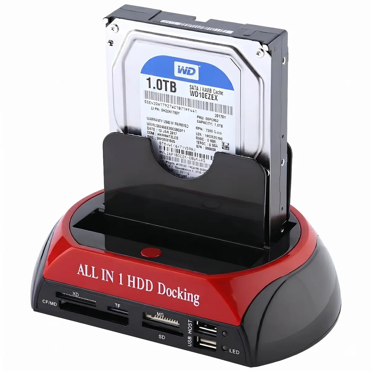 Case Hd Externo Dock Station Notebook Sata E Ide 2,5 E 3,5 Case para hd Hub hd Dock station hd Leitor gaveta Case para SSD Sata case Leitor Usb Case ssd - 1