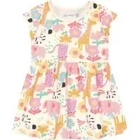 Infantil - Vestido menina em meia malha Brandili