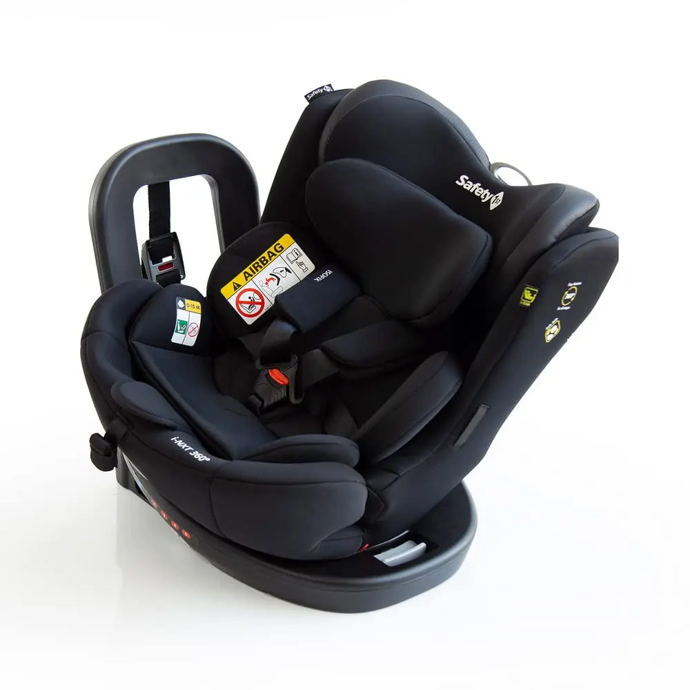 Cadeirinha Safety 1st, i-NXT, 0 a 36kg, com Giro 360° e Isofix, Black Urban