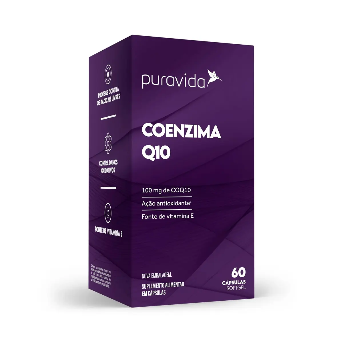 Puravida Coenzima Q10 60 cápsulas