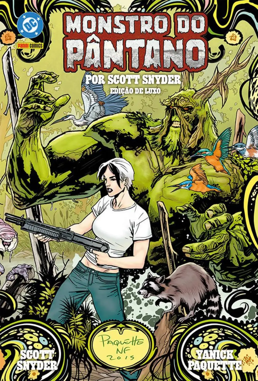 Monstro do Pântano Por Scott Snyder - Edição de Luxo - 1