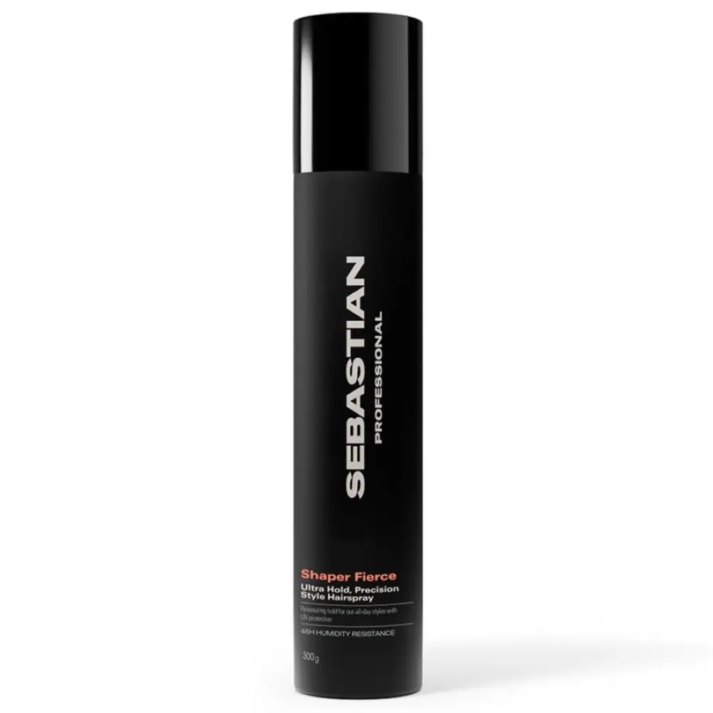 Sebastian Professional, Shaper Fierce, spray fixador extra forte com 24h resistência à umidade para todos os tipos de cabelo, 300ml