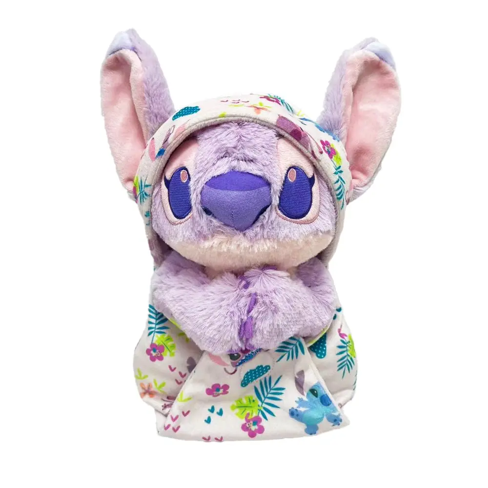 Disney Pelúcia 25 cm - Angel Baby - Personagem Stitch - Lavável à Mão - 100% Poliéster - 1