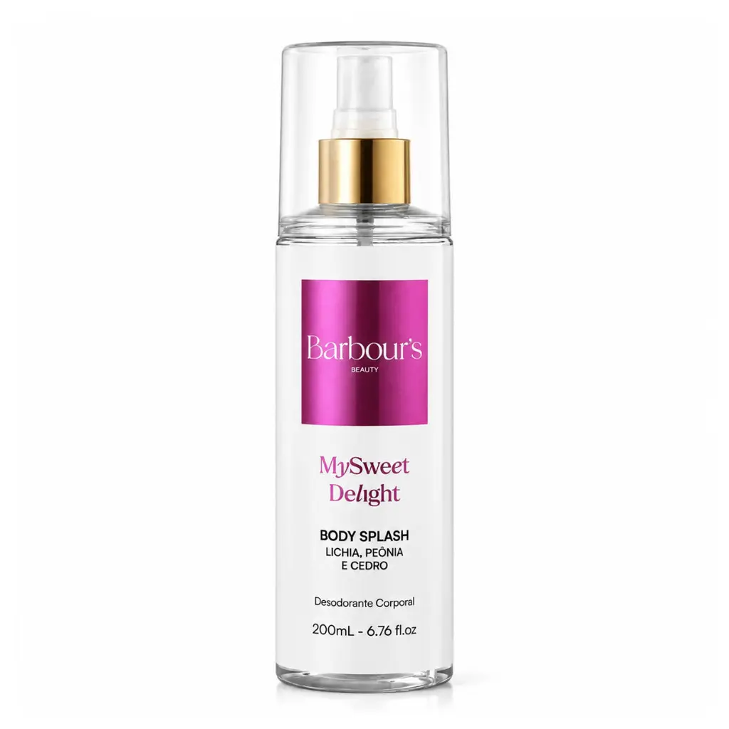 Fragrancia Feminina My Sweet Delight 200ml Body Splash Barbours Beautyy