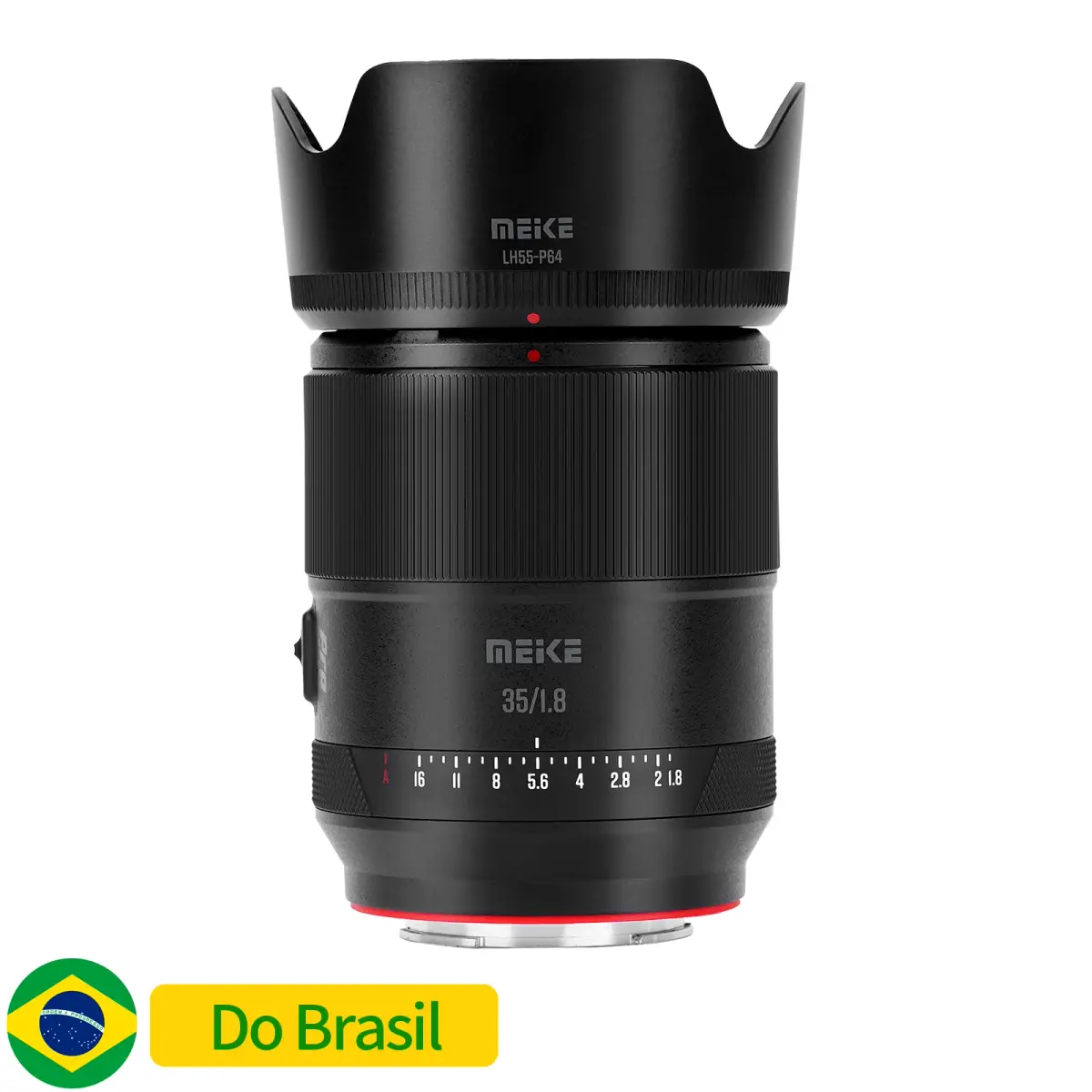 Lente Meike Full Frame 35mm f1.8 Pro Auto Focus STM para Câmeras Sony E / Nikon Z / L-Mount