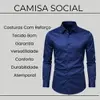 Camisa Social Masculina Slim Fit Elegante - 1