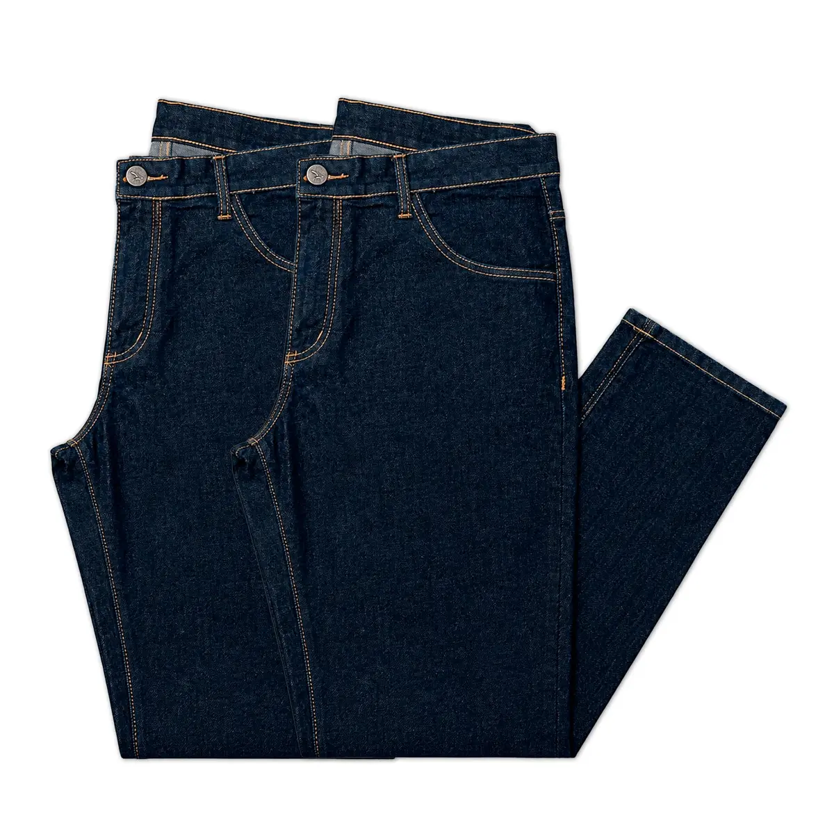 Kit 2 Calças Jeans Masculina Tradicional - 1