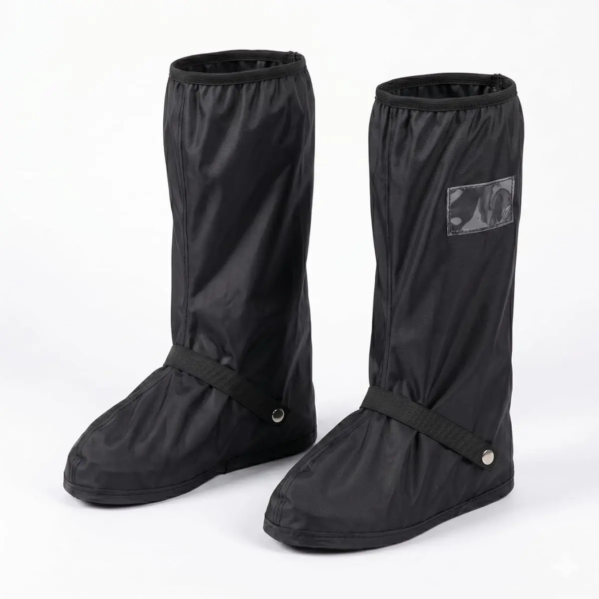 Polaina Impermeável Moto Antiderrapante e Refletiva Capa de Chuva para Bota | Vedação hermética de calce rápido com costuras seladas e design totalmente dobrável - 1