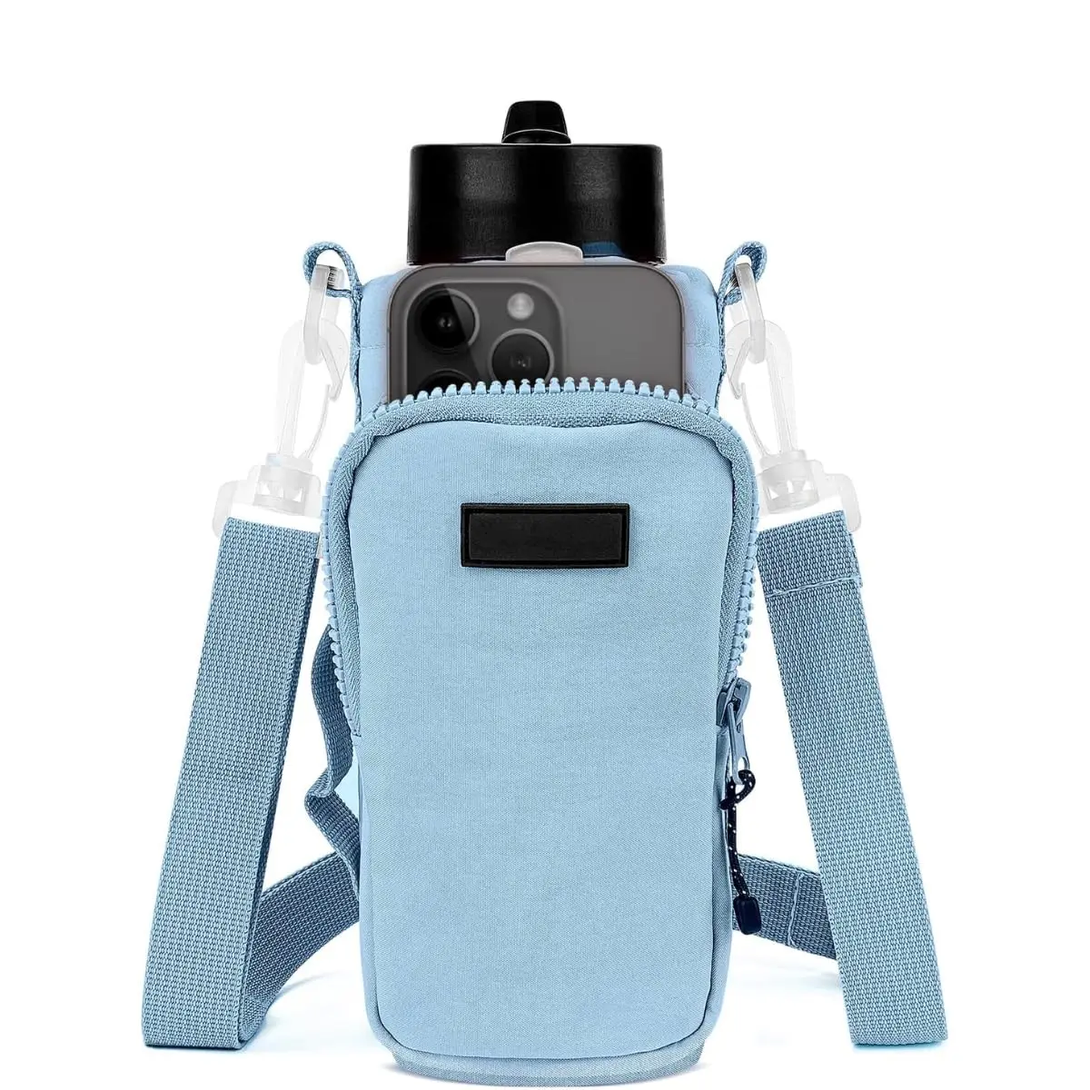 Bolsa Porta Garrafa Squeeze para Copo Térmico Com Alça Ajustável Shoulder Bag Para garrafas de agua