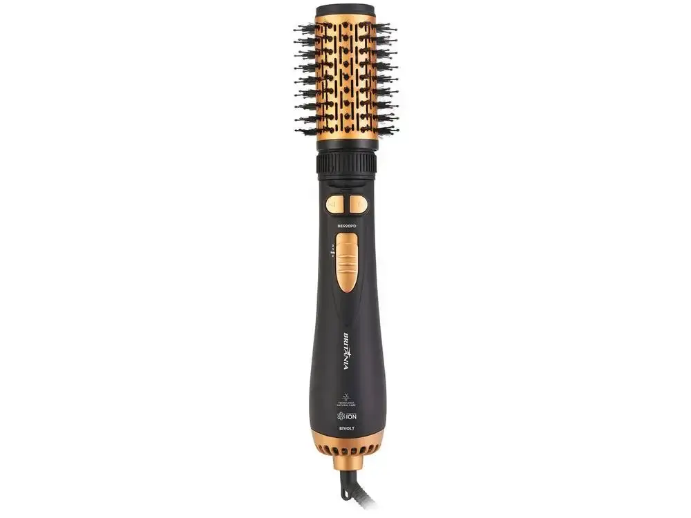 Escova Rotativa Britânia BER20PD 1200W com Íons - Bivolt