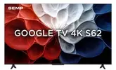 Smart TV 55” Semp 55S62 4K UHD LED Google TV - 1