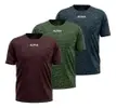 Kit 3 Camisetas Dry Alpha Masculina - 1