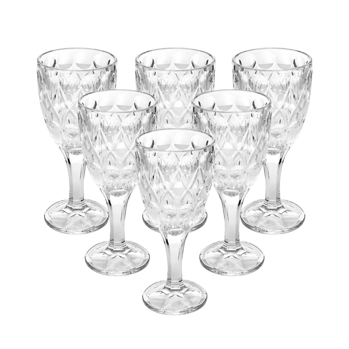WOLFF - Conjunto 6 Taças Angel 245ml Cristal Ecológico