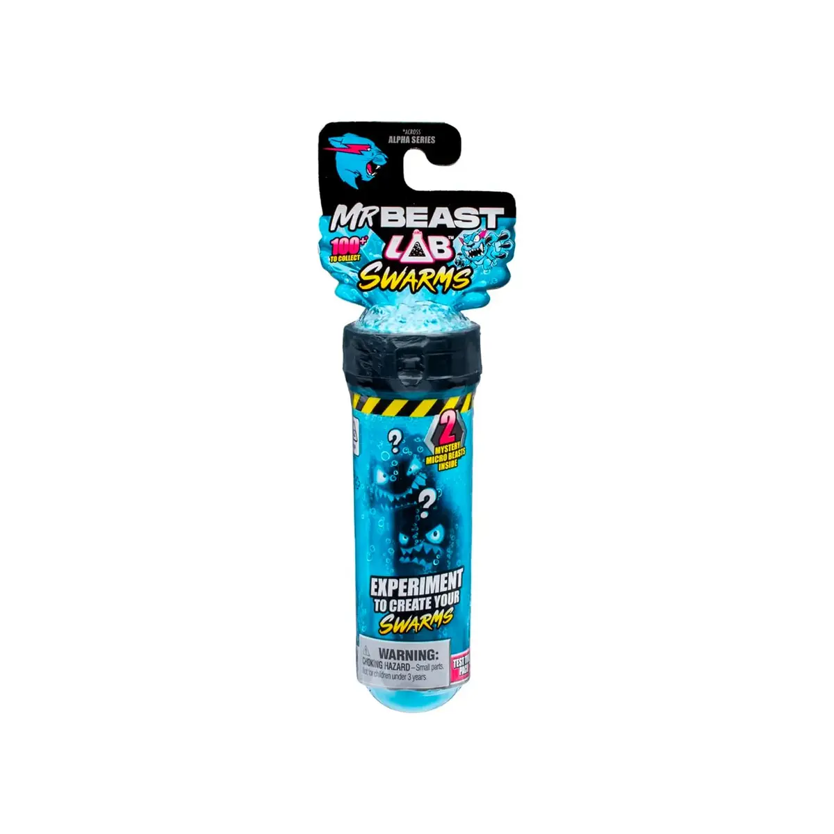 Candide, Mr. Beast, Beast Lab, Tubo de Ensaio com 2 Mini Bonecos Swarms