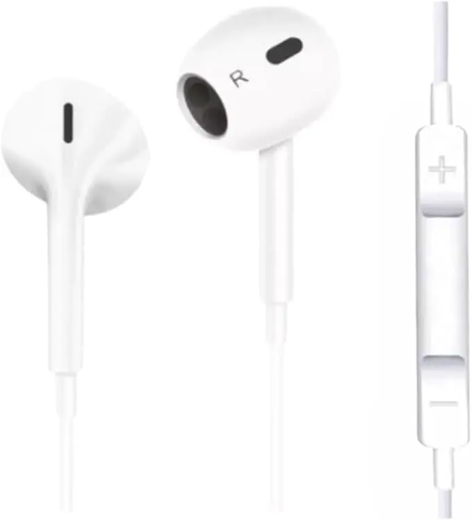 Fone de Ouvido com Fio Compatível com Lightning iPhone 14/13/12/11/XR/XS/X/8/SE. 3G