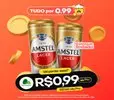 [Rappi Pro R$0,99] Cerveja Amstel Lager Lata 269ml - 1
