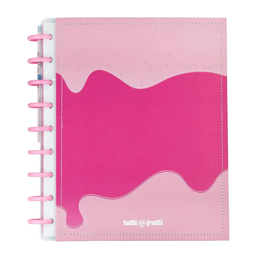Caderno Disco Colegial 242x190mm 80fls BRW Tutti-Frutti