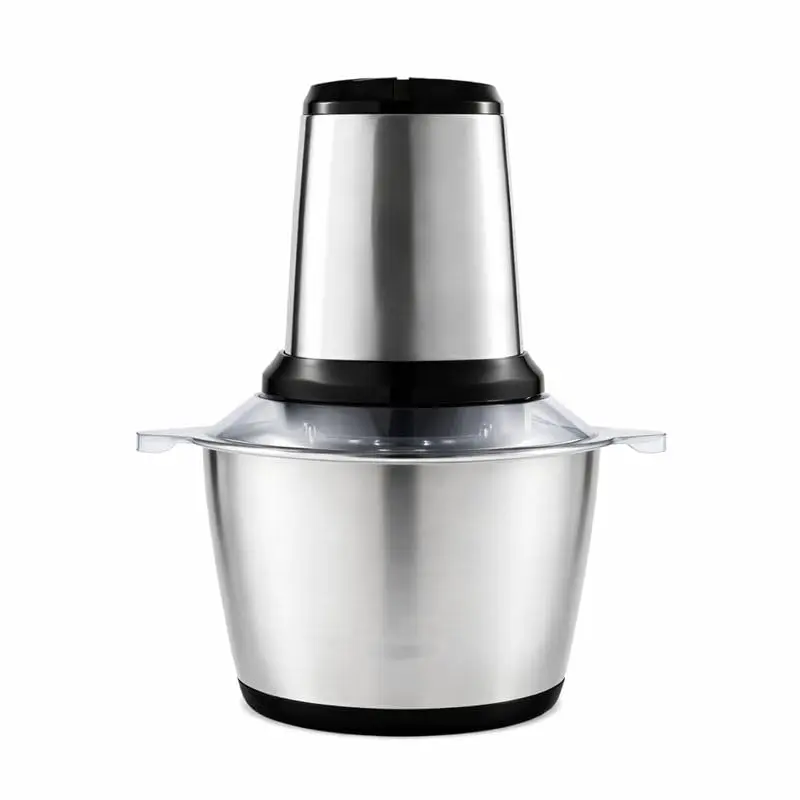 Multiprocessador Elétrico Triturador de Carne Alho e Legumes 2L – 110V Livre de BPA Compacto Fácil de Limpar - 1