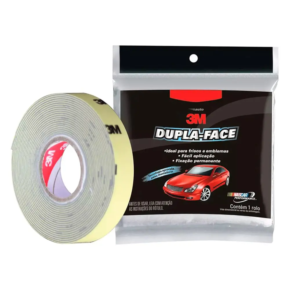 Fita Dupla Face 12MM X 3M 5369 Preta 3M