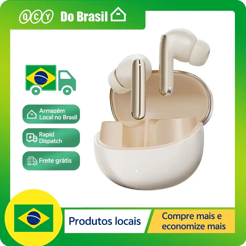 Qcy melobuds pro anc fones de ouvido sem fio 46db cancelamento de ruído ativo fone de ouvido bluetooth 5.3 áudio de alta resolução com fones de ouvido ldac - 1