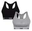 Kit 2 Tops Fitness Feminino Algodão Academia - 1