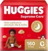 (rec)Huggies, Fralda Supreme Care, G, 160 fraldas - 1