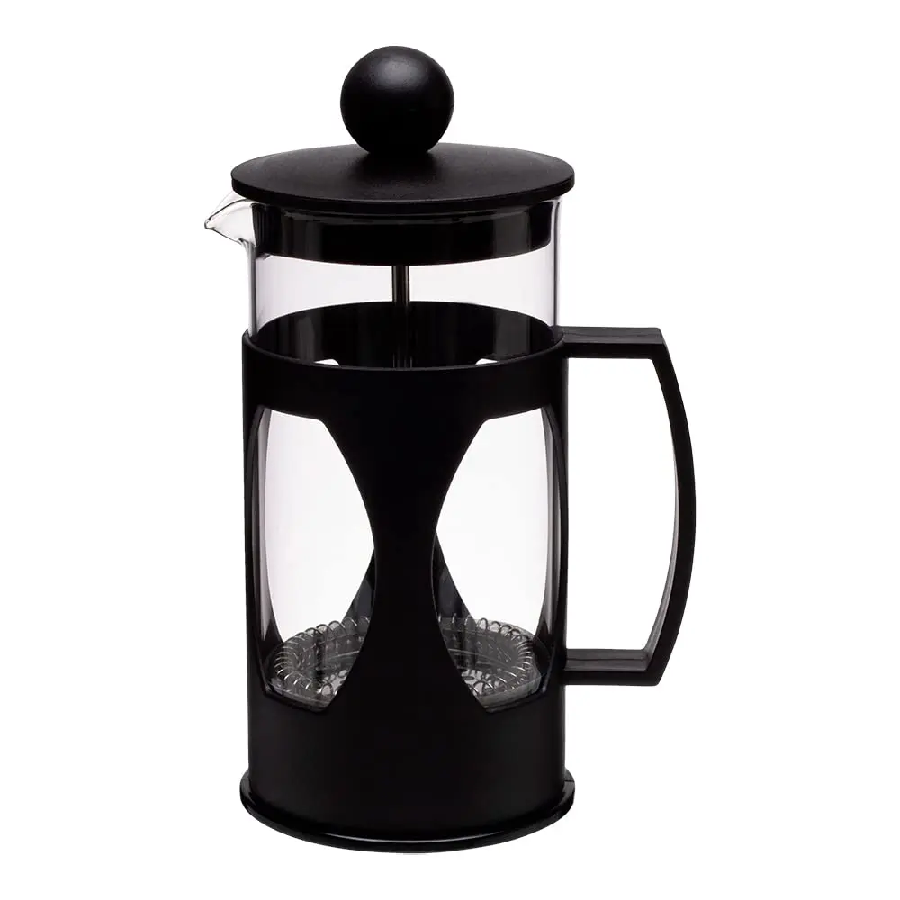 Mimo Style Cafeteira Prensa Francesa, Capacidade para 350 ml, Com Haste e Alça, Resistente, Suporta Altas e Baixas Temperaturas (-20 °C a 180 °C), Excelente Sistema de Filtragem