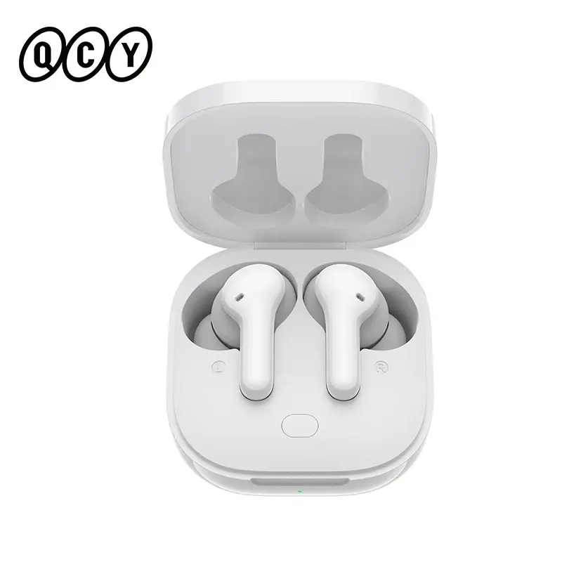QCY-T13 Auscultadores Sem Fio, Bluetooth 5.1 Fones De Ouvido, TWS Drivers, 40h Longo Playtime, Carregamento Rápido, 4 Mic, ENC HD Chamada Earbuds, 7,2 milímetros