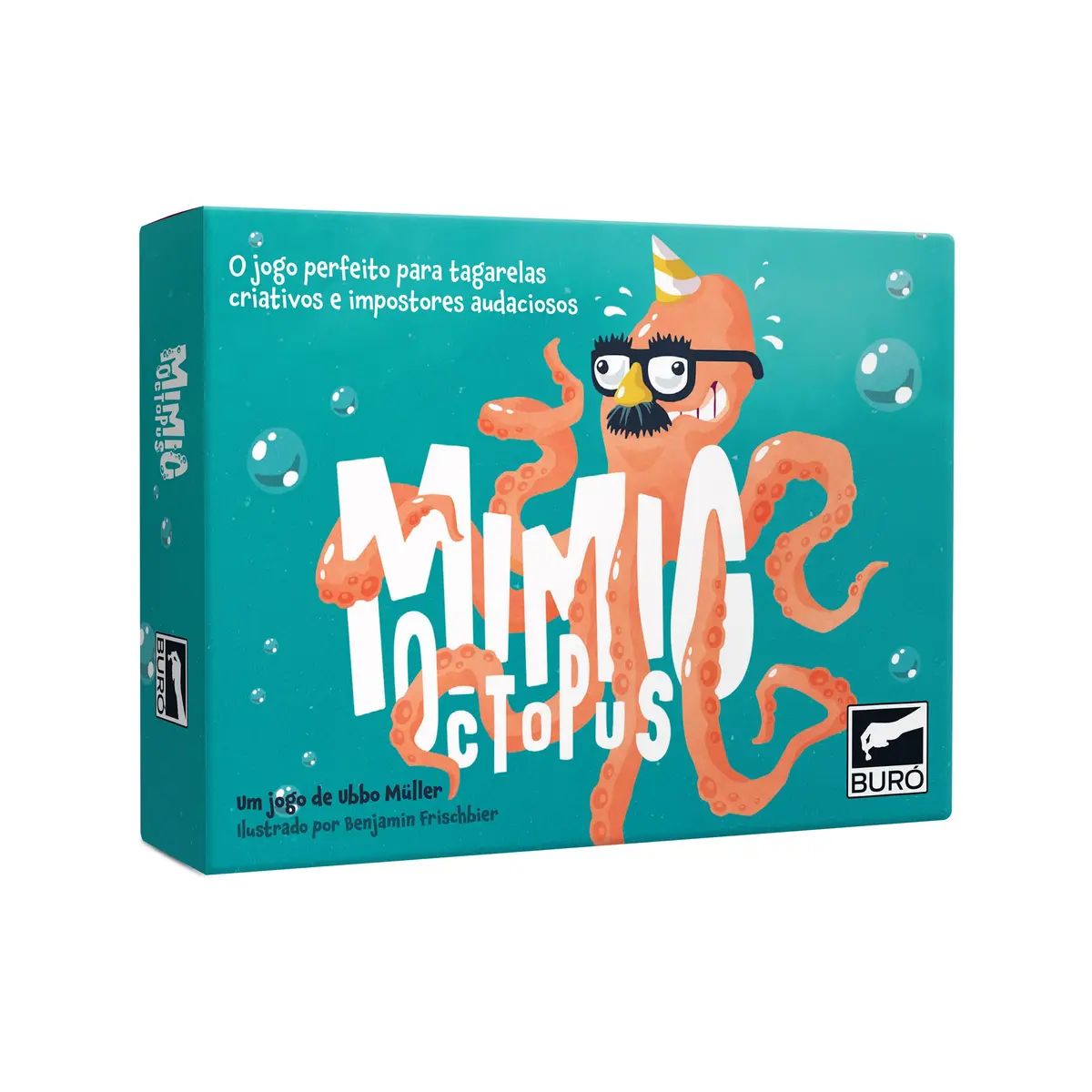 Buró, Mimic Octopus, Encontre aliados, 4-8 jogadores, 30 min