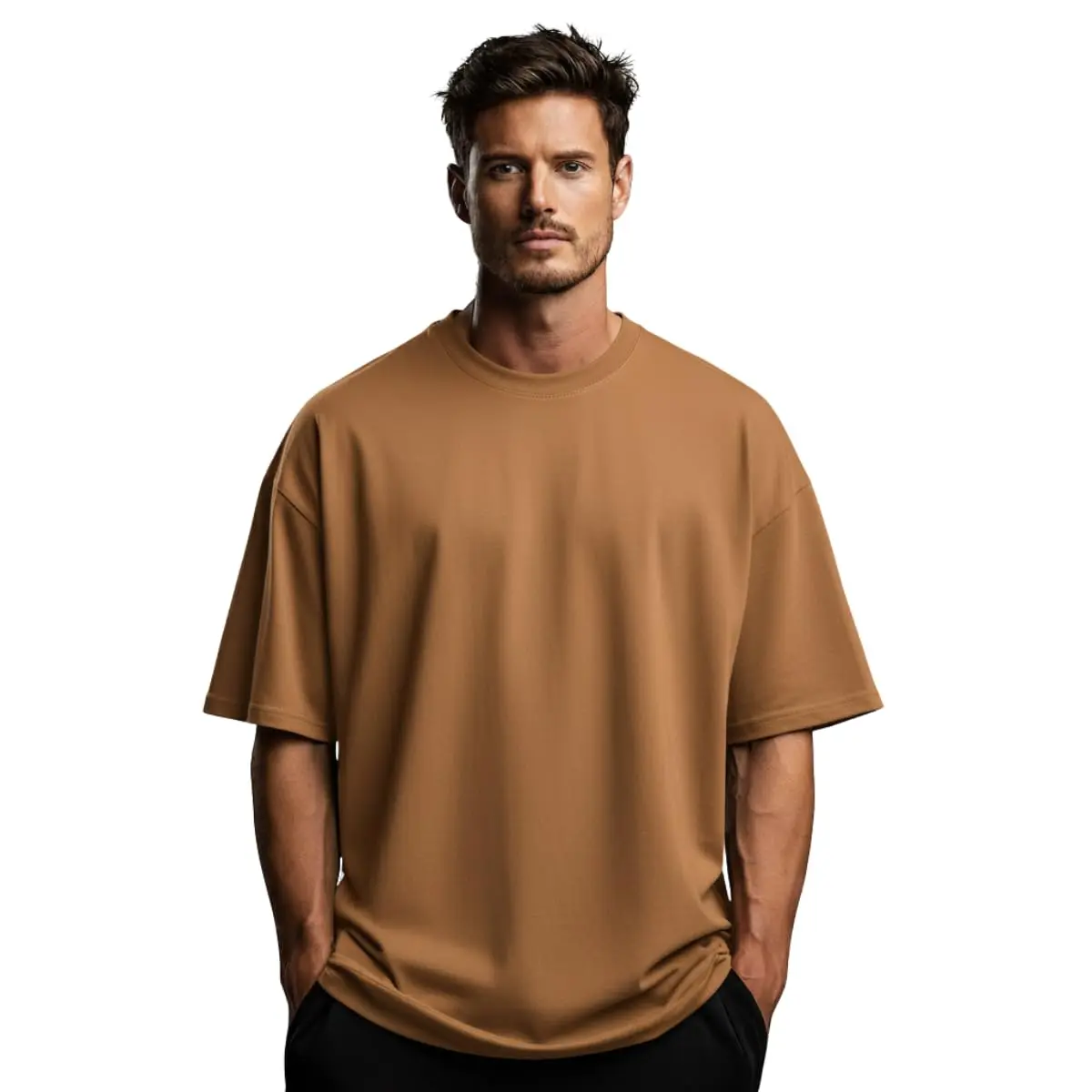 Camiseta Oversized Masculina Macbee 100% Algodão Premium