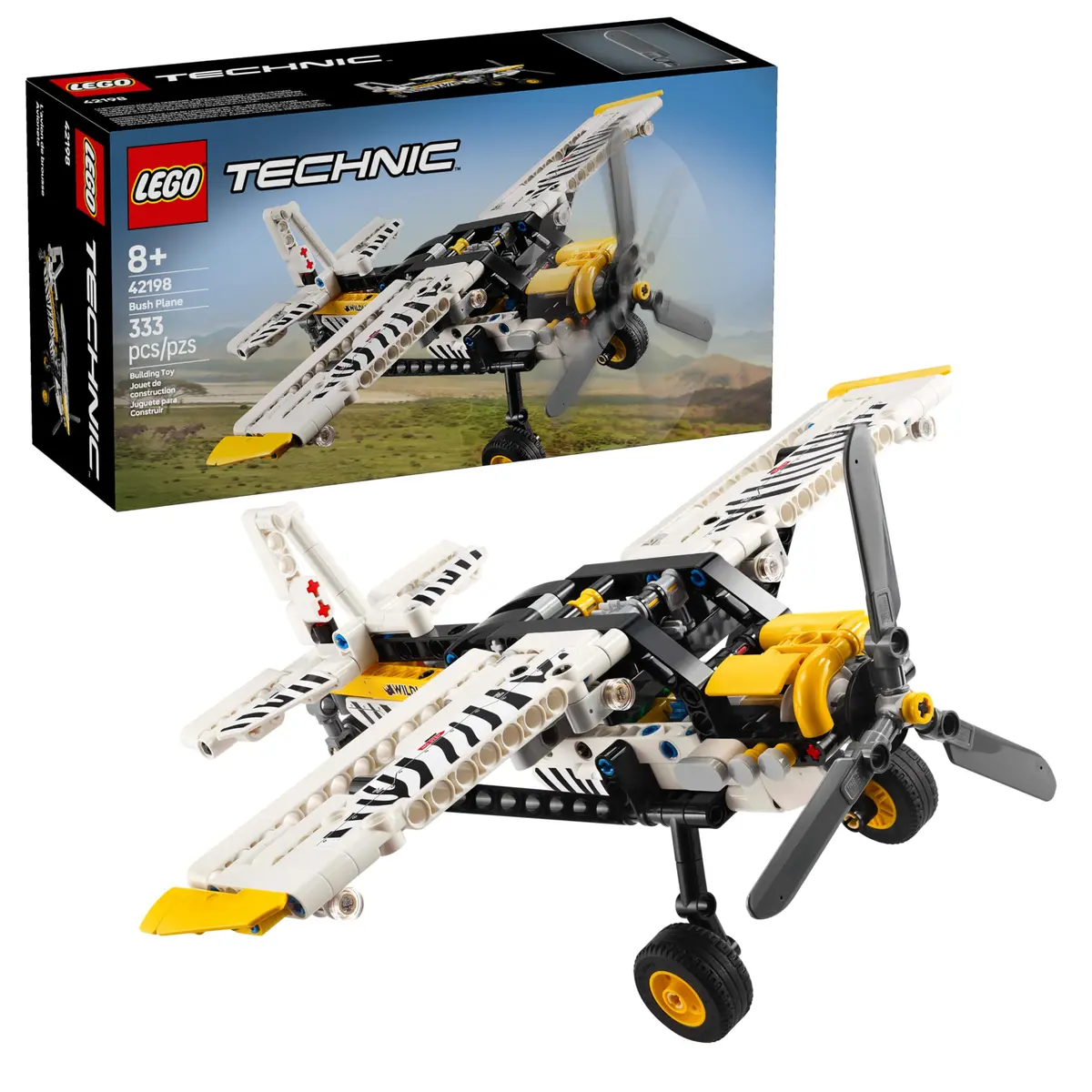 LEGO Technic Bush Plane 42198 (333 Peças) - 1