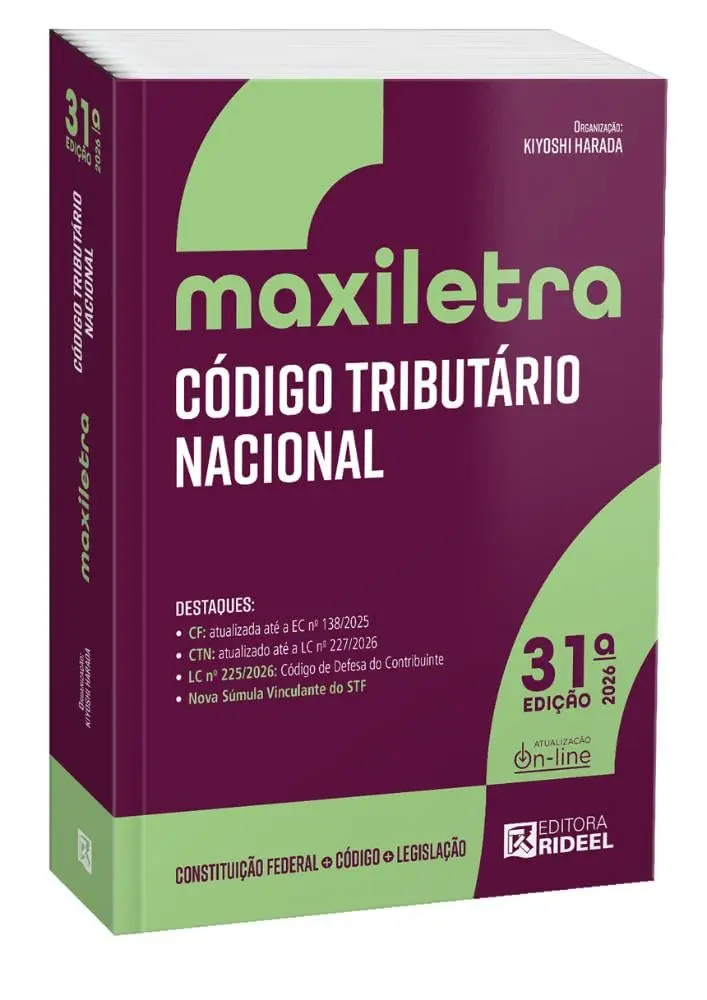 Código Tributário Nacional - Maxiletra - CTN 2026 Rideel - 1