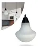 Lustre Pendente Vidro Sino Opalino - 1