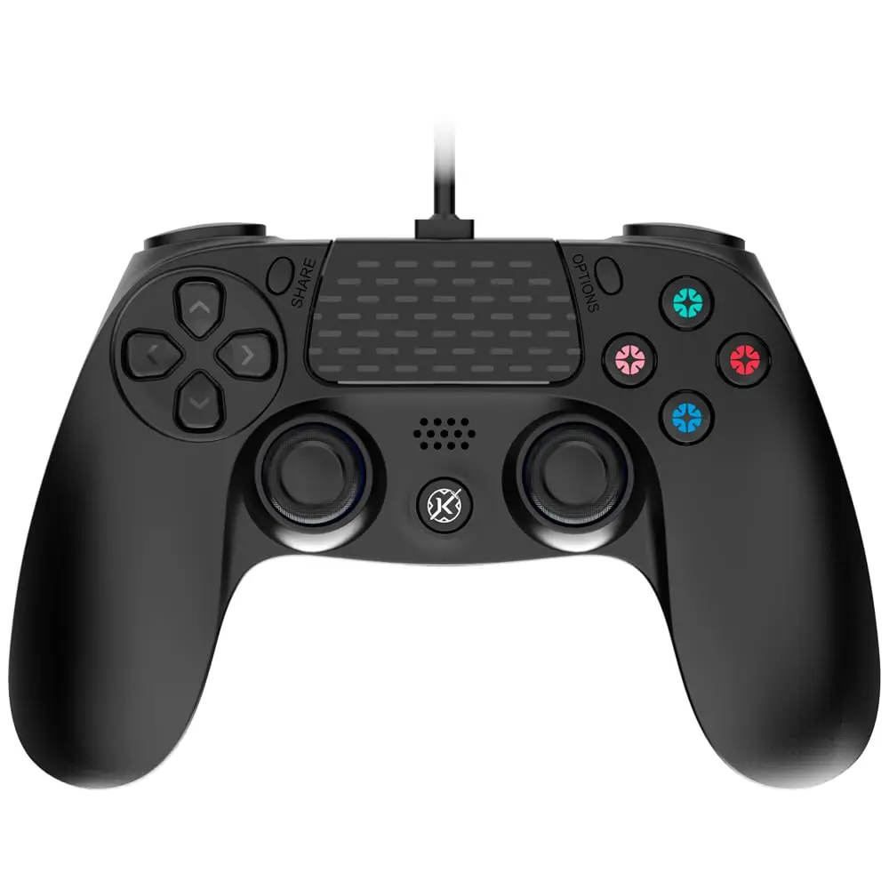 Controle Gamer Kalkan Hagel Pro Preto USB KLK00002 - 1
