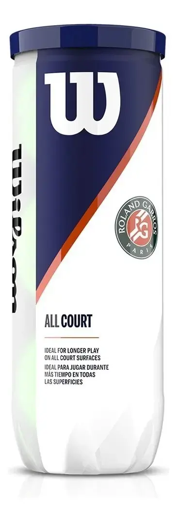 Bolas De Tênis Wilson Roland Garros All Court Cor Amarelo